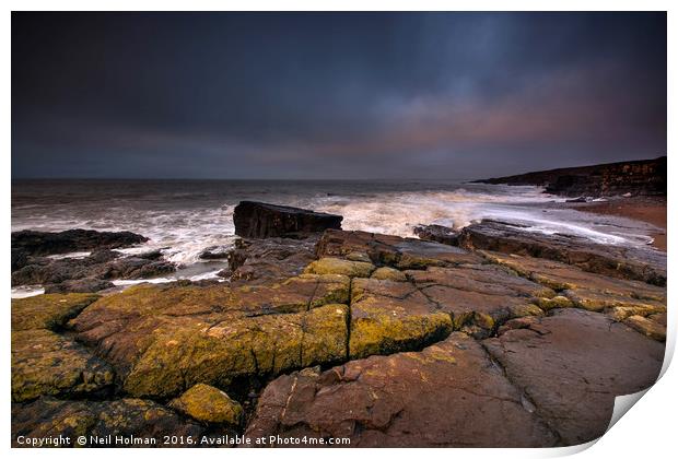 Ogmore by Sea  Print by Neil Holman