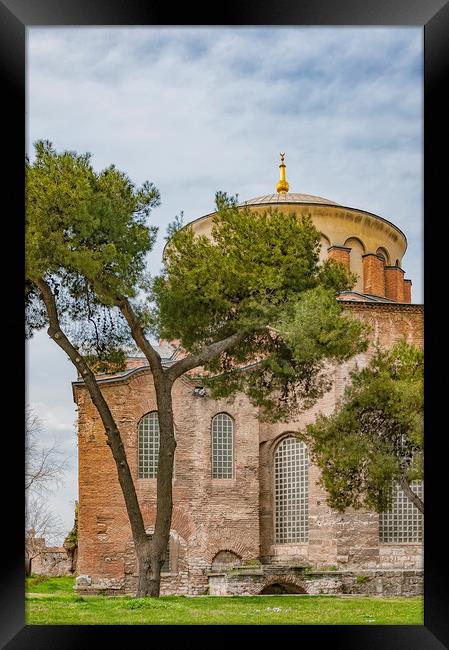 Hagia Irene Mosque Framed Print by Antony McAulay