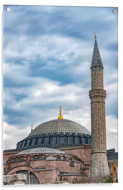 Hagia Sophia in Istanbul Acrylic by Antony McAulay