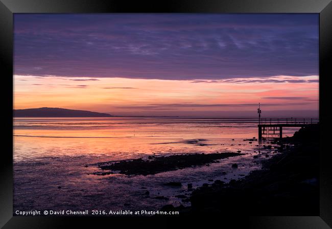 West Kirby Dreamscape  Framed Print by David Chennell