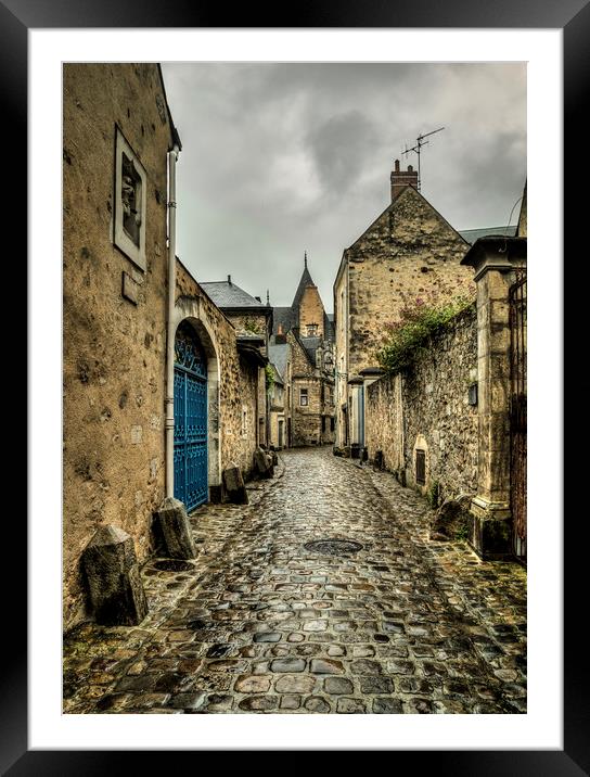 The backstreets of Le Mans Framed Mounted Print by David Oxtaby  ARPS