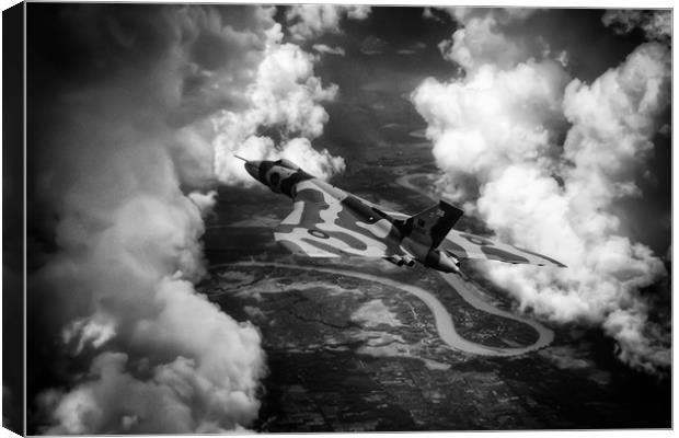 Parting The Clouds Canvas Print by J Biggadike