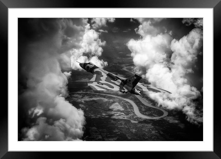 Parting The Clouds Framed Mounted Print by J Biggadike