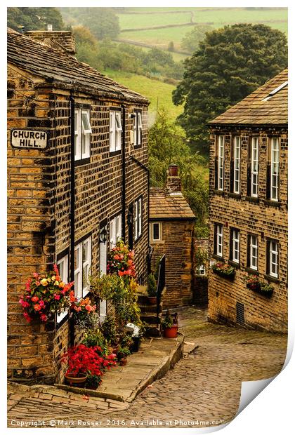 Luddenden Print by Mark S Rosser