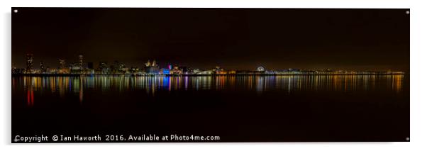 Liverpool Waterfront 2 Acrylic by Ian Haworth
