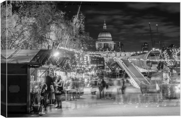 xmas markets Canvas Print by mike cooper