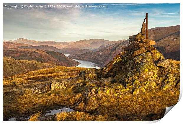 Thirlmere View Print by David Lewins (LRPS)