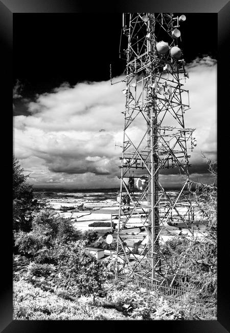The Tower on the Wrekin Framed Print by Darren Burroughs