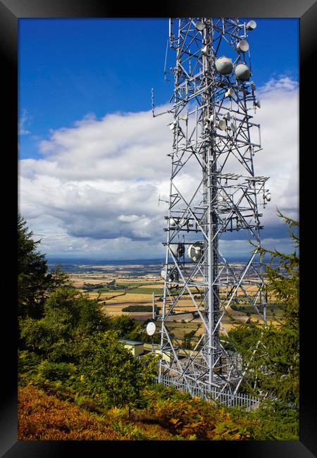 The Tower on the Wrekin Framed Print by Darren Burroughs