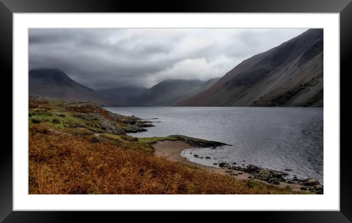 Autumn at Wastwater Framed Mounted Print by Dave Leason