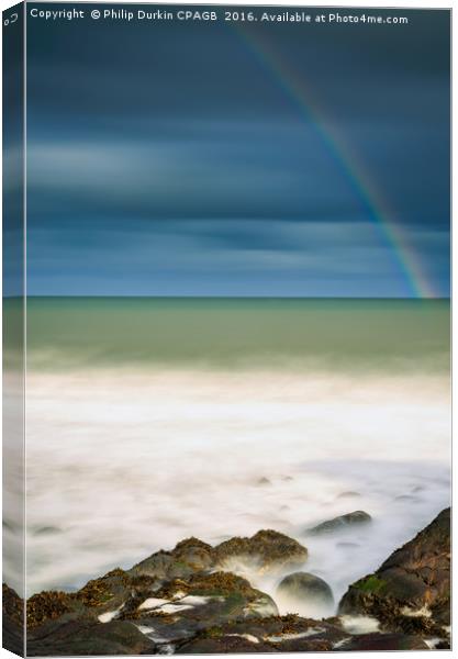 Embleton Rainbow Canvas Print by Phil Durkin DPAGB BPE4