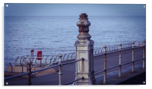 Blackpool Past. Acrylic by Victor Burnside