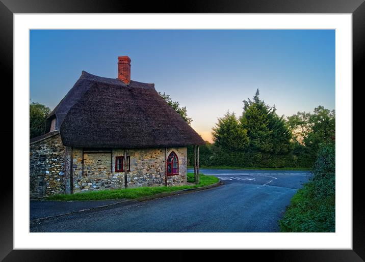 Chard Round House                       Framed Mounted Print by Darren Galpin