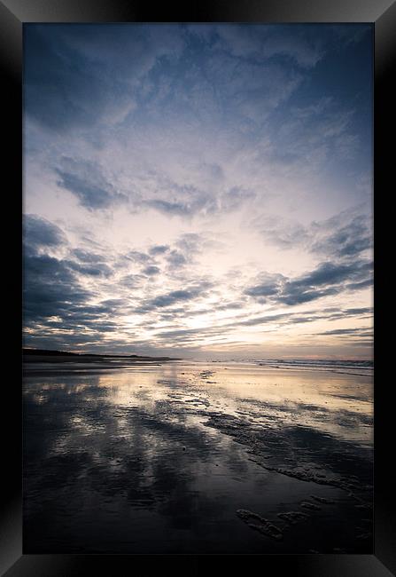 Reflections at Holkham Framed Print by Sarah Partridge