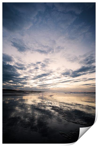 Reflections at Holkham Print by Sarah Partridge