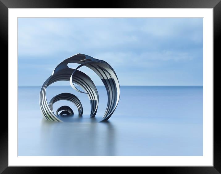 Mary's Shell, Cleveleys, Lancashire Framed Mounted Print by Colin Jarvis