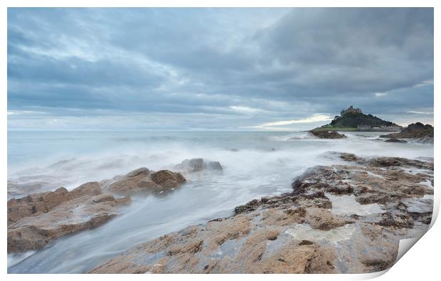 St. Michael's Mount, Cornwall  Print by Colin Jarvis