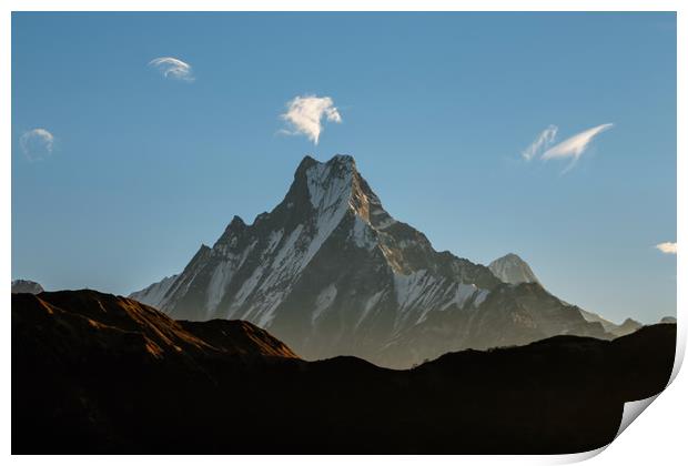 Mount Fishtail  Print by Ambir Tolang