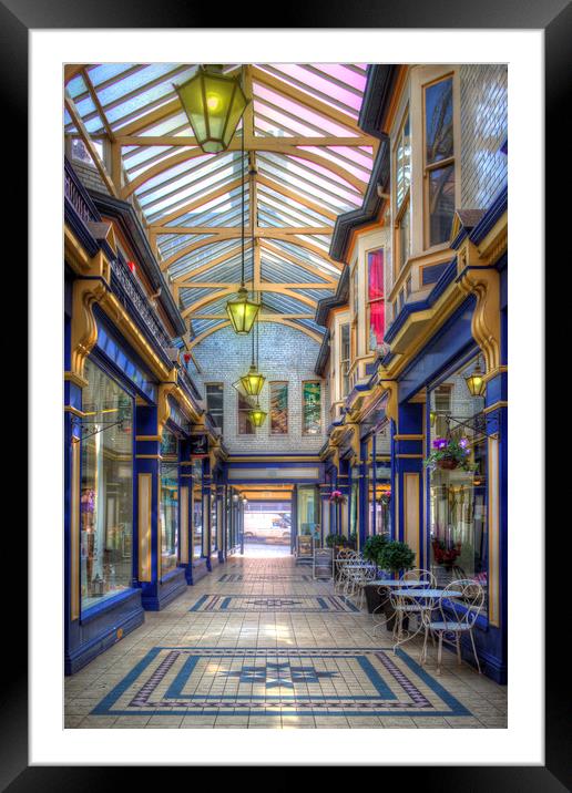 The Arcade Framed Mounted Print by Gareth Willey