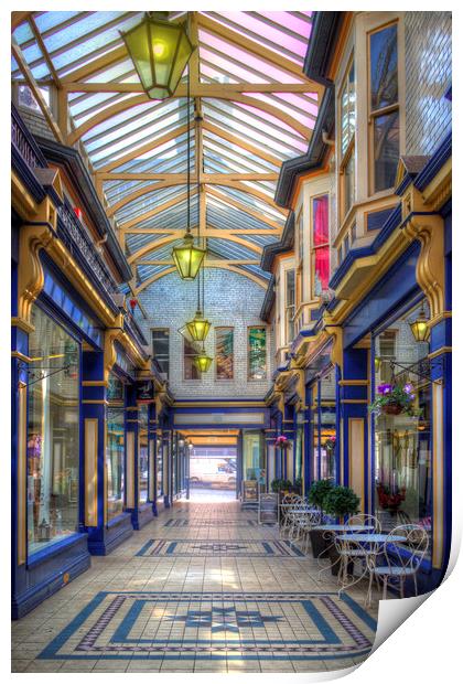 The Arcade Print by Gareth Willey