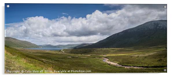 Skye Panorama Acrylic by Colin Metcalf