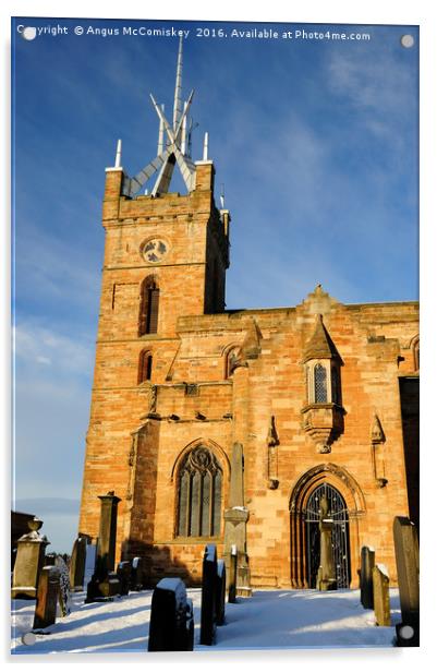 St Michael's Parish Church Linlithgow Acrylic by Angus McComiskey