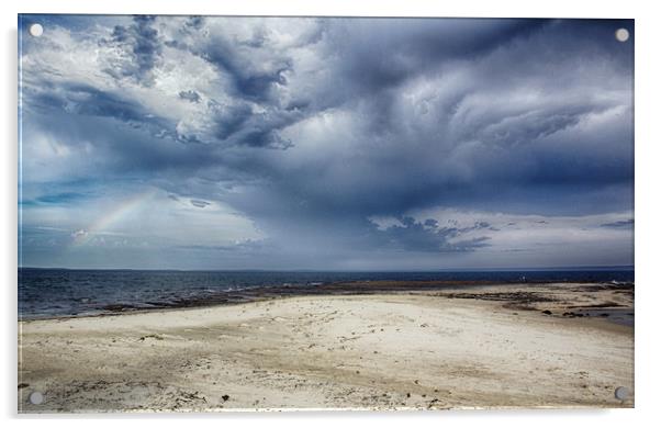 Summer Storm at Jervis Bay Acrylic by Alison Johnston