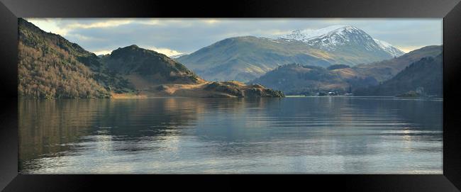 Ullswater Framed Print by Linda Lyon