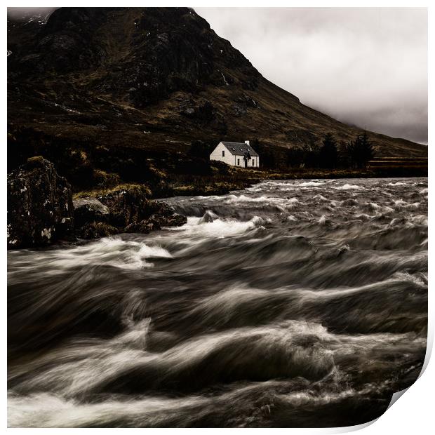 River Cottage Print by Kevin Ainslie