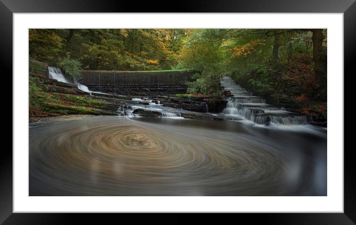 Yarrow Valley Park, Chorley, Lancashire Framed Mounted Print by Simon Booth