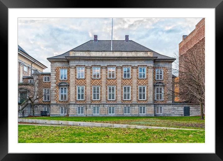 Copenhagen Eastern High Court Framed Mounted Print by Antony McAulay