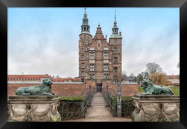 Copenhagen Rosenborg Castle Framed Print by Antony McAulay