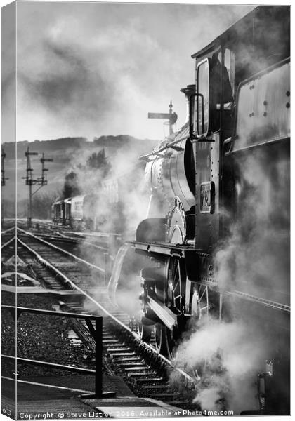 GWR 7800 Class No. 7820 Dinmore Manor Canvas Print by Steve Liptrot