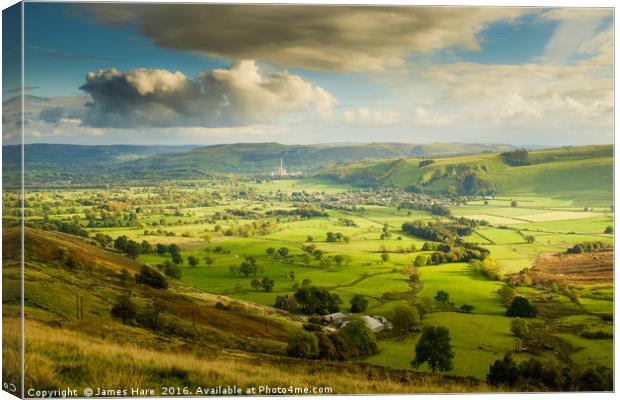 The hope Valley Canvas Print by James Hare