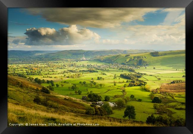 The hope Valley Framed Print by James Hare
