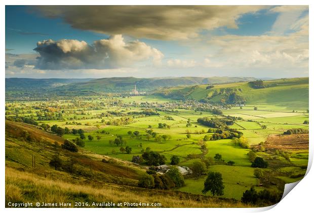 The hope Valley Print by James Hare