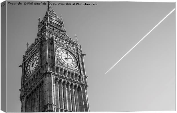 Big Ben Canvas Print by Phil Wingfield