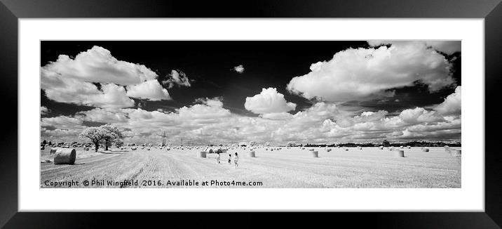 Barleylands Farm Framed Mounted Print by Phil Wingfield