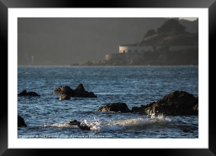 Plymouth Sound Framed Mounted Print by Iain Fielding