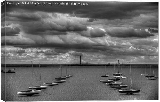 Thorpe Bay Yacht Club Canvas Print by Phil Wingfield