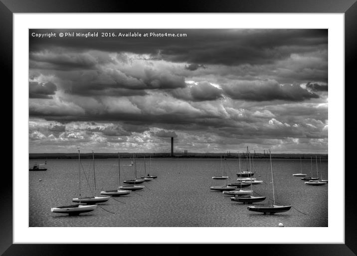 Thorpe Bay Yacht Club Framed Mounted Print by Phil Wingfield