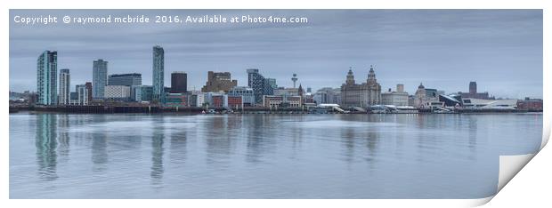 Liverpool Waterfront Print by raymond mcbride