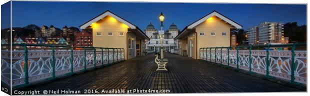 Penarth Pier   Canvas Print by Neil Holman