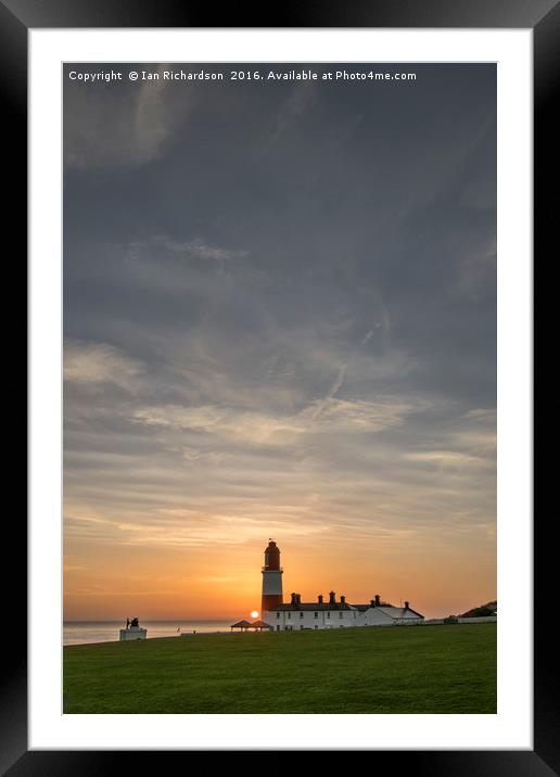 Souter Dawn Framed Mounted Print by Ian Richardson