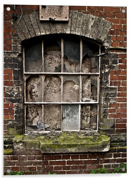 Window into the past Acrylic by Paul Macro