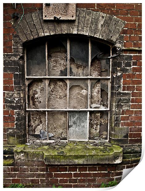 Window into the past Print by Paul Macro