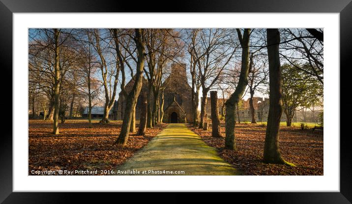 St Pauls Church Framed Mounted Print by Ray Pritchard