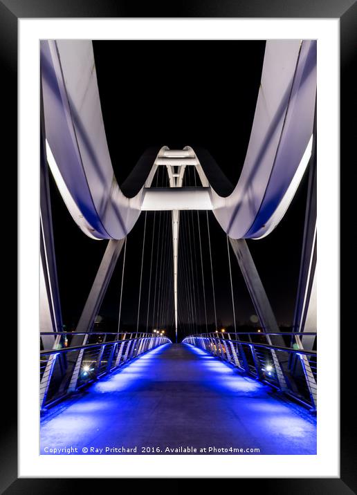 Infinity Bridge Framed Mounted Print by Ray Pritchard
