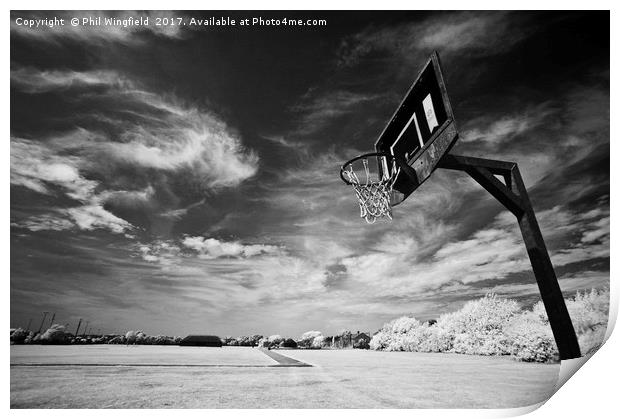 The Court Print by Phil Wingfield