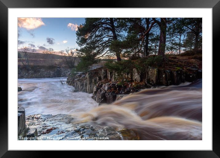Low Force, Teesdale.  Framed Mounted Print by Phil Reay